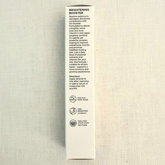 BeautyBio Brightening Booster Vitamin C Luminous Tone 1 oz New - Picture 3 of 7